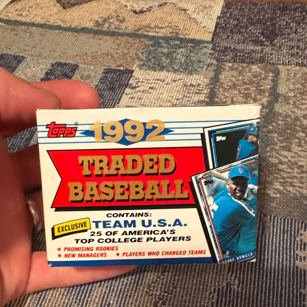 1992 Traded Baseball Card Set